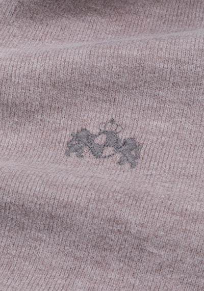 Muted Beige Cotton Sweatshirt