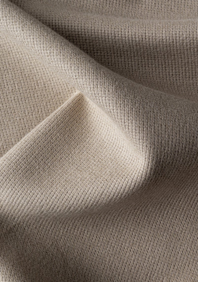 Dune Beige Cotton Sweatshirt