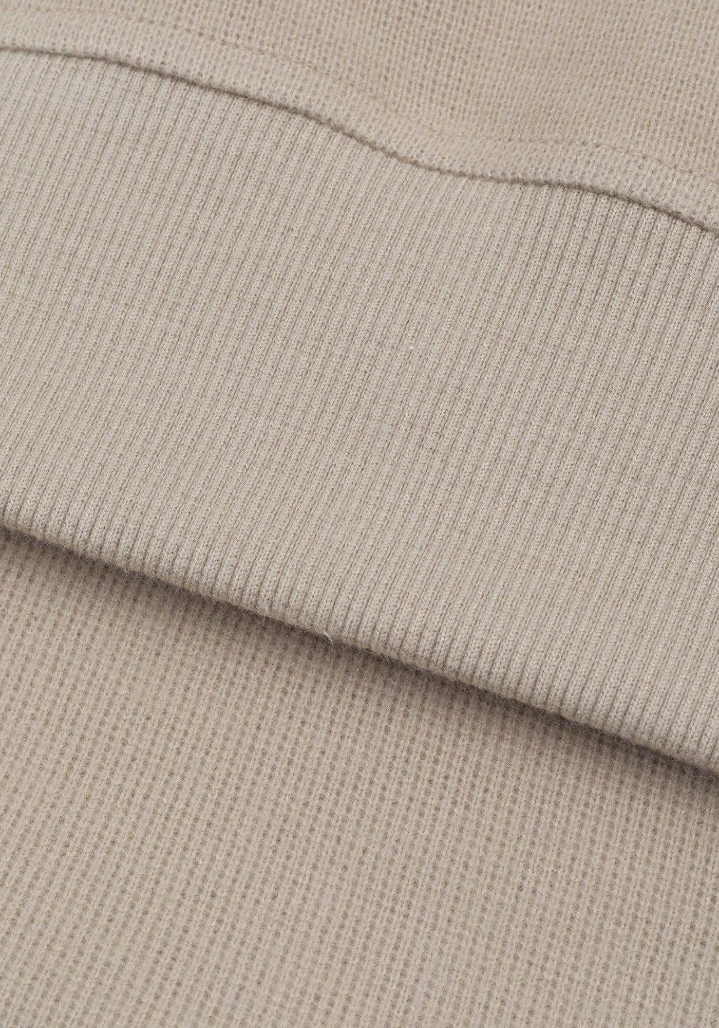 Dune Beige Cotton Sweatshirt