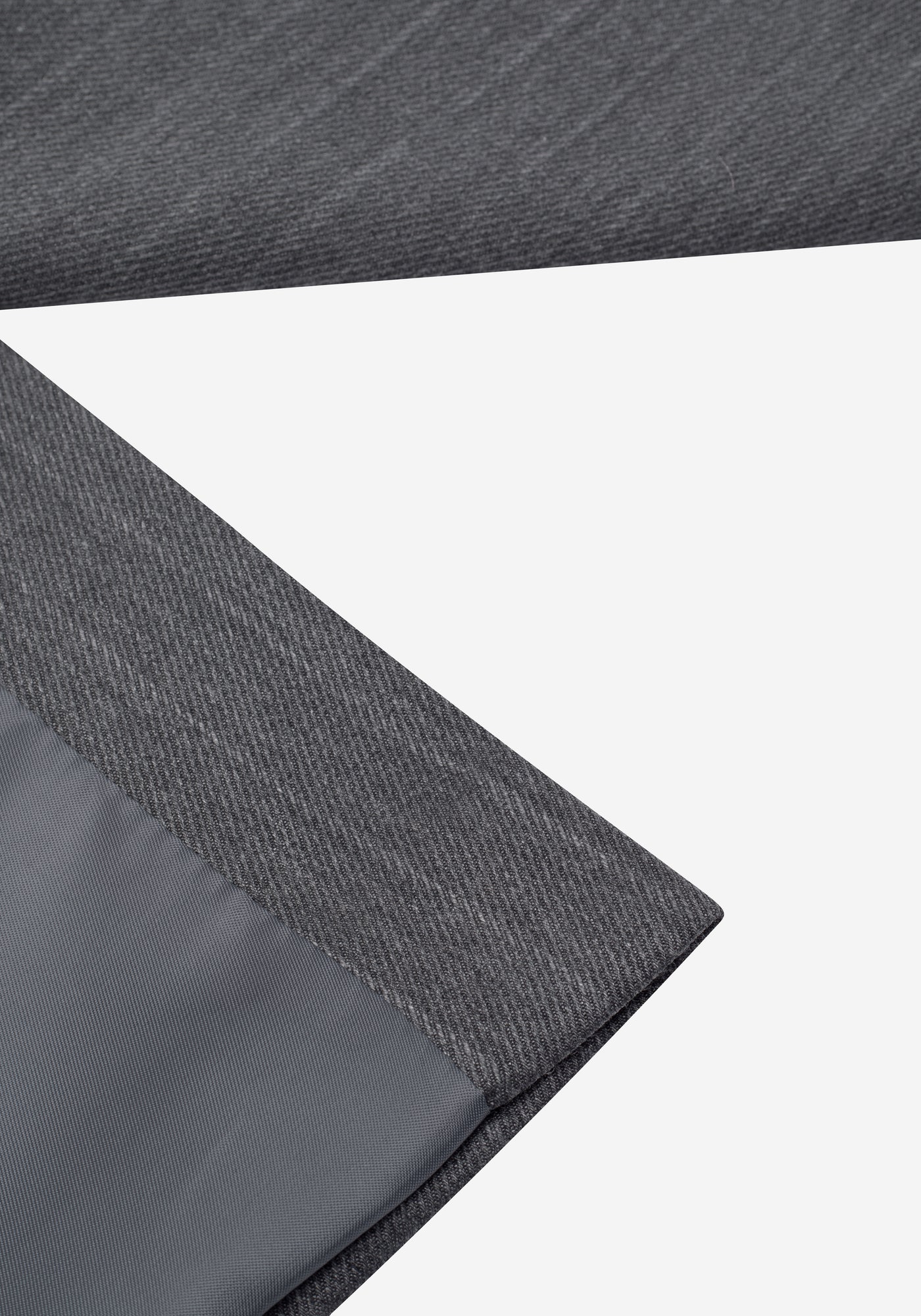 Contemporary Fit Solid Grey Double-Breasted Blazer