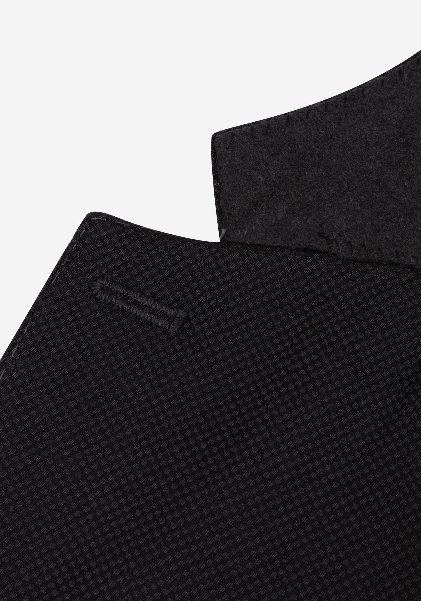 Contemporary Fit Spade Black Piqué Blazer