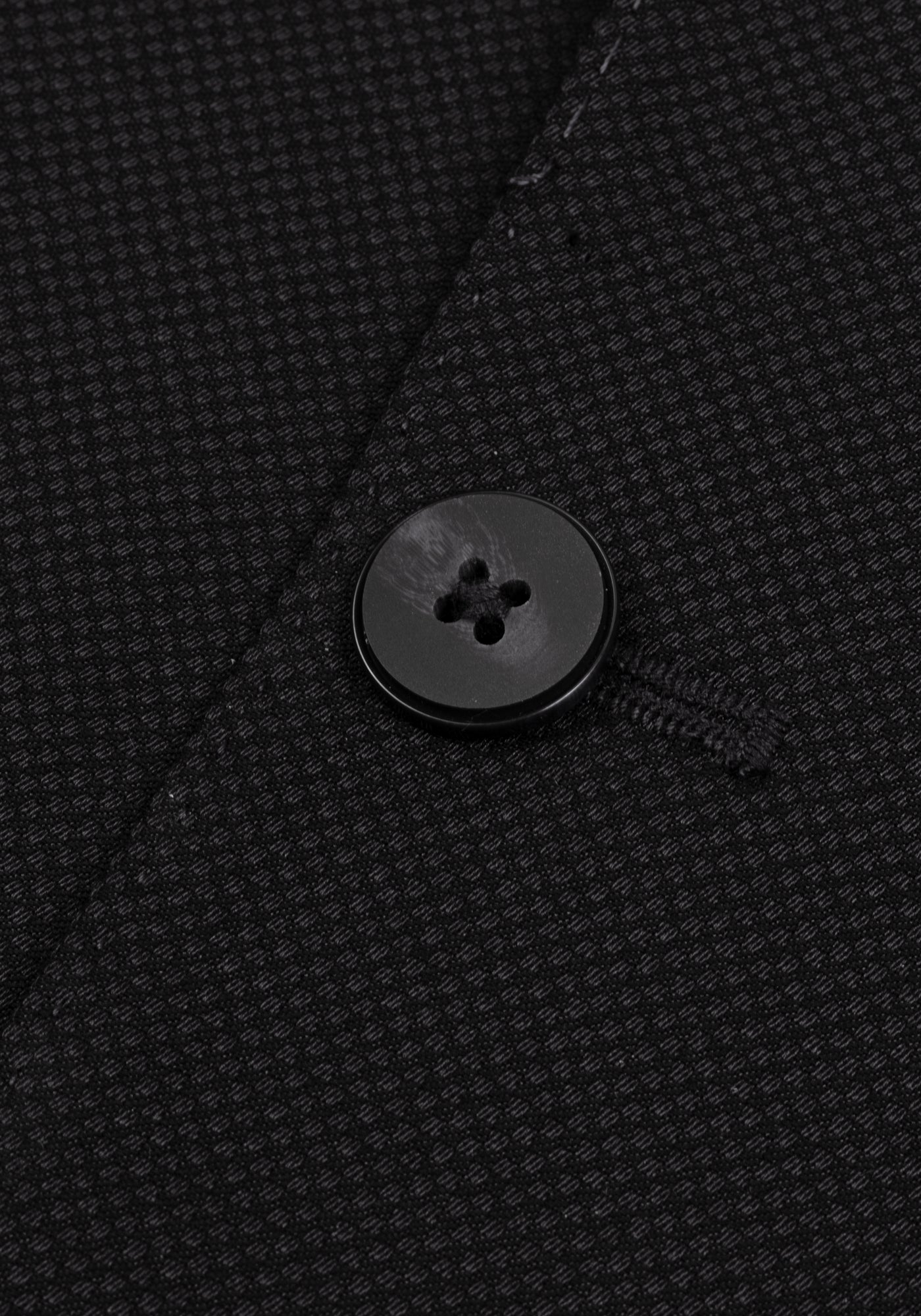 Contemporary Fit Spade Black Piqué Blazer