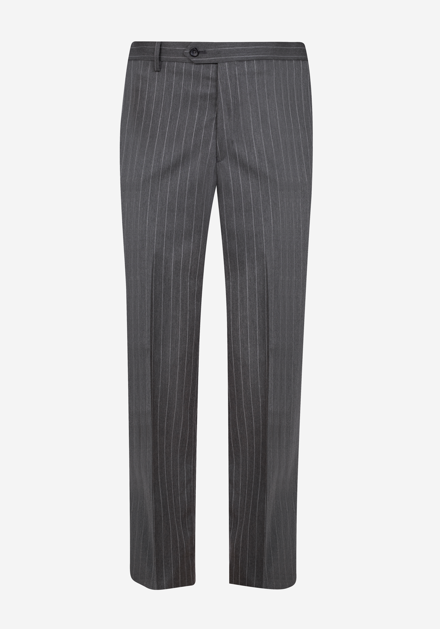 Smoke Grey Double-Breasted Poly Suit
