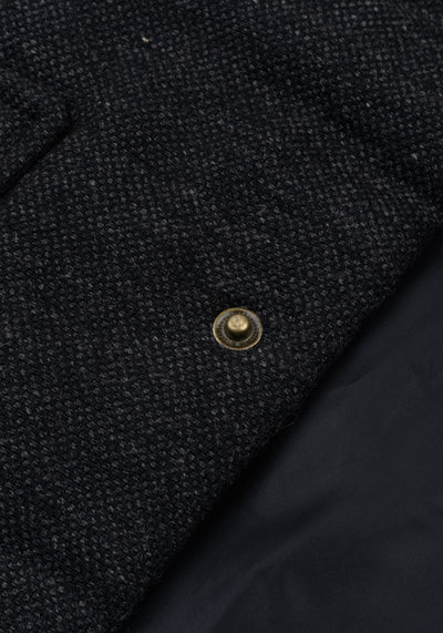 Fog Black Down Vest