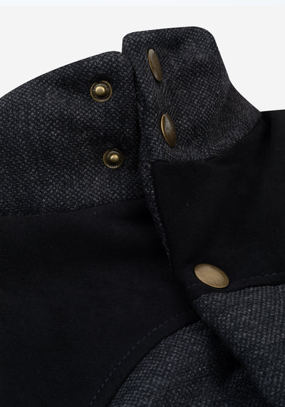 Fog Black Down Vest