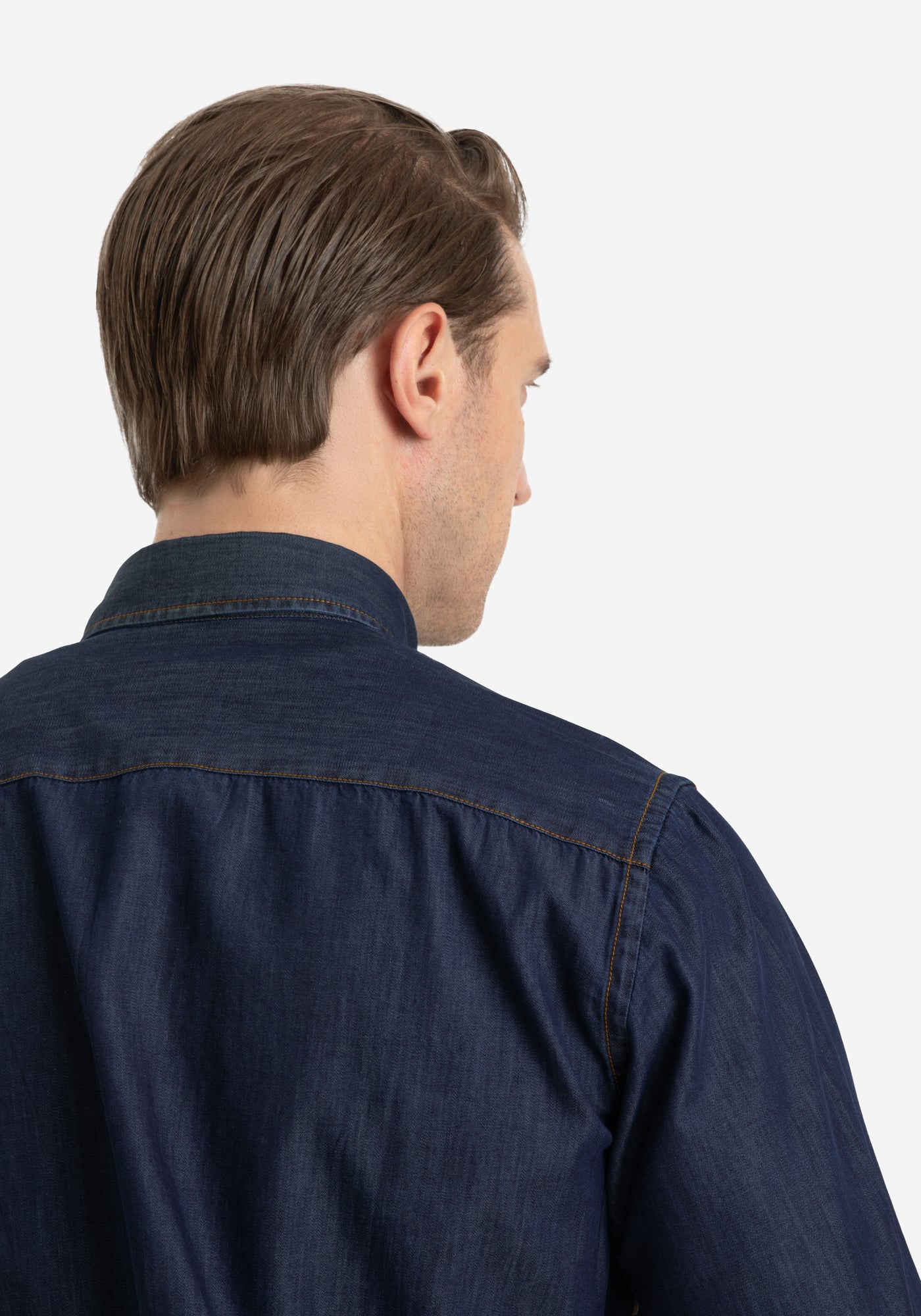 Nightfall Blue Washed Denim Shirt