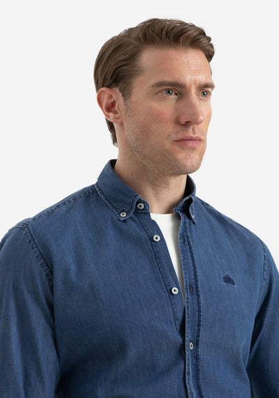 True Blue Washed Denim Shirt