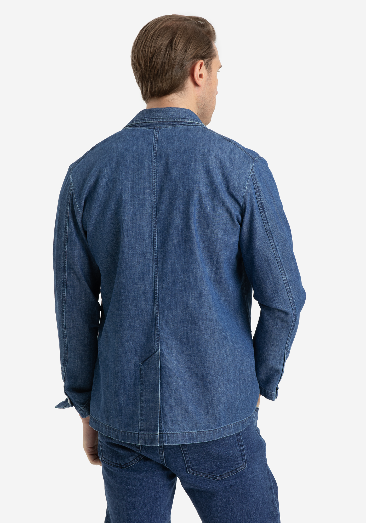 Imperial Blue Denim Blazer