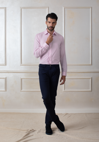 Lilac Rose Oxford Shirt