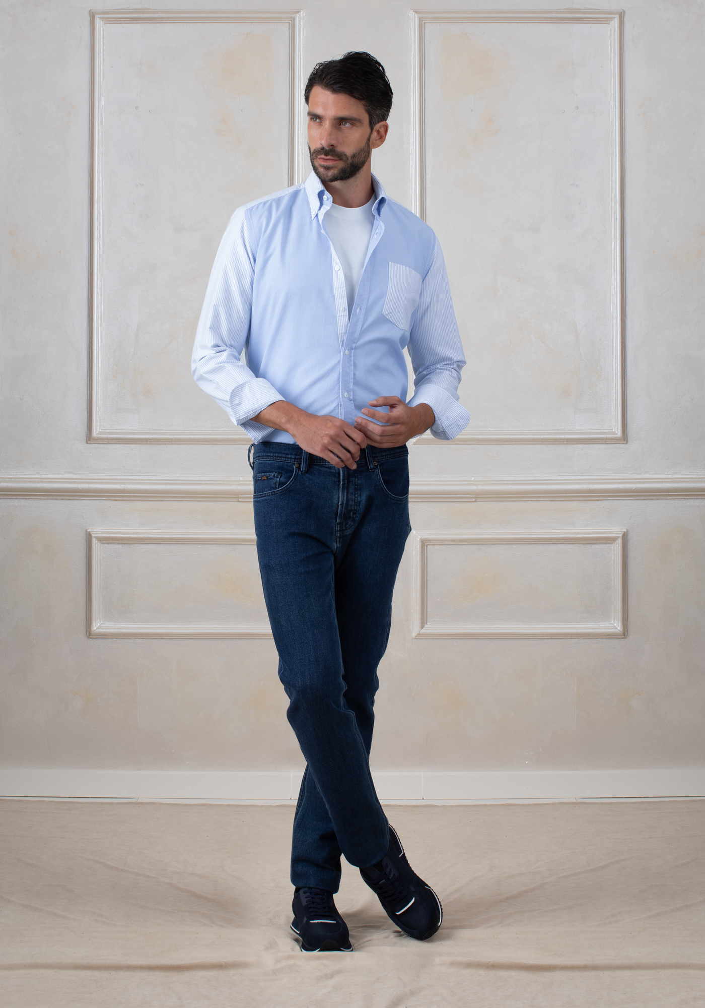 Skyline Blue Oxford Shirt