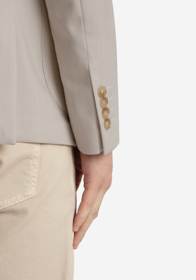 Contemporary Fit Breeze Beige Ravello Blazer
