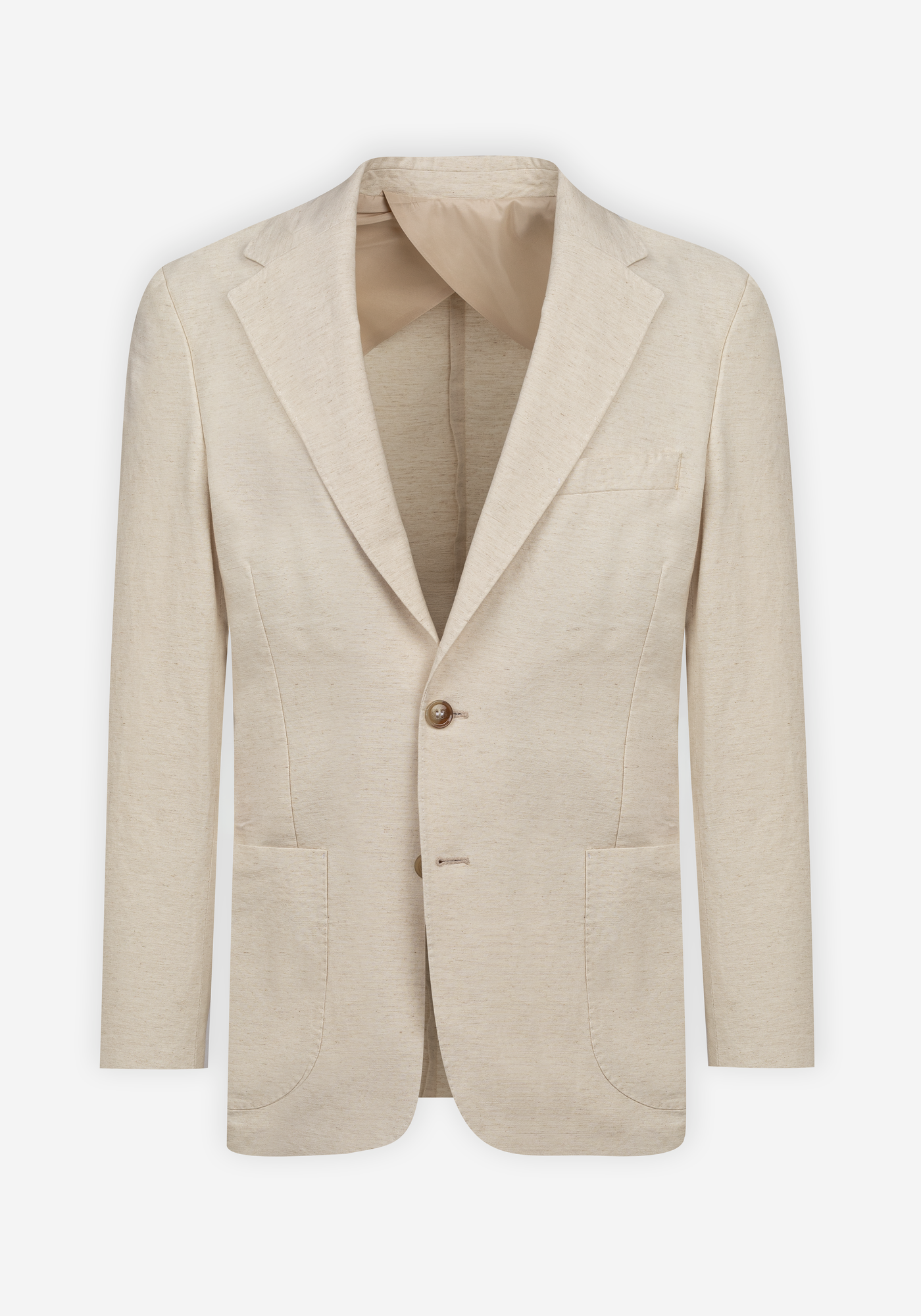 Dune Beige Linen Blend Blazer