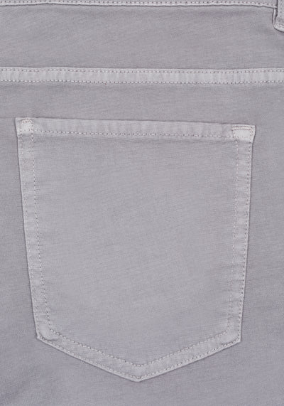 Mist Grey Piqué Gabardine