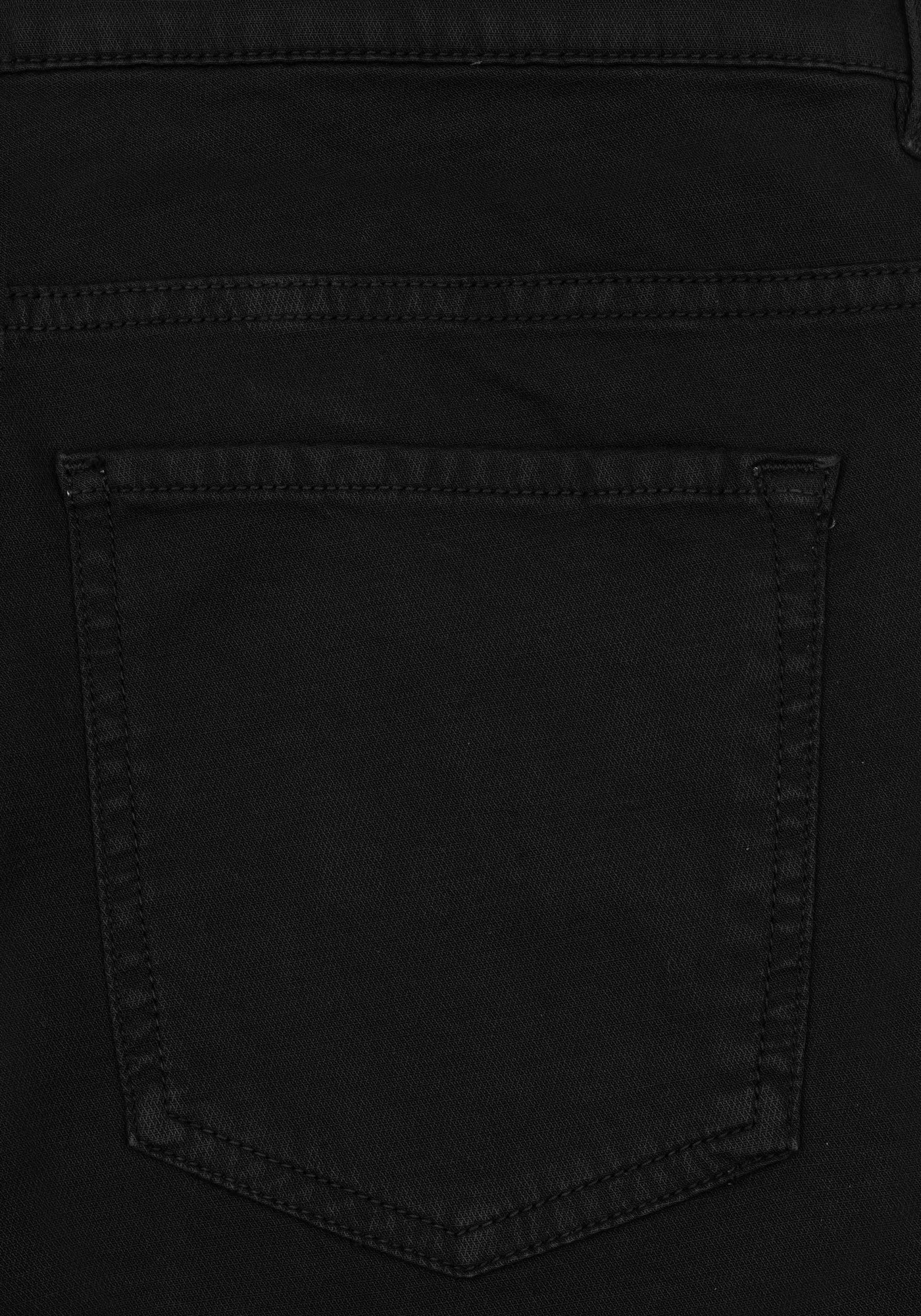 Jade Black Piqué Gabardine