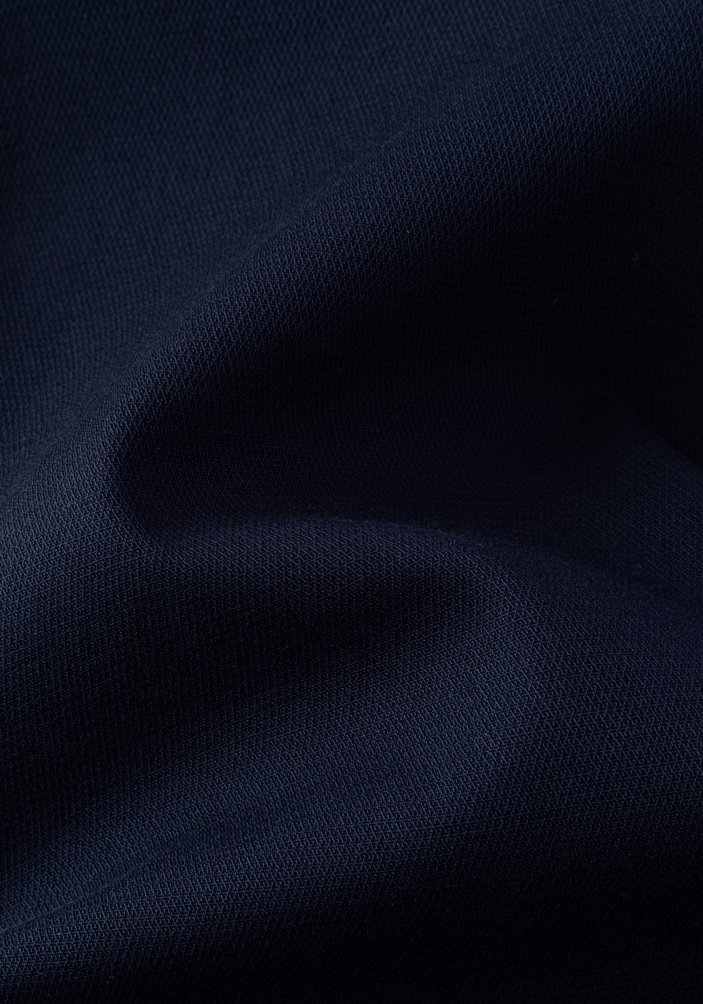 Deep Navy Piqué Gabardine