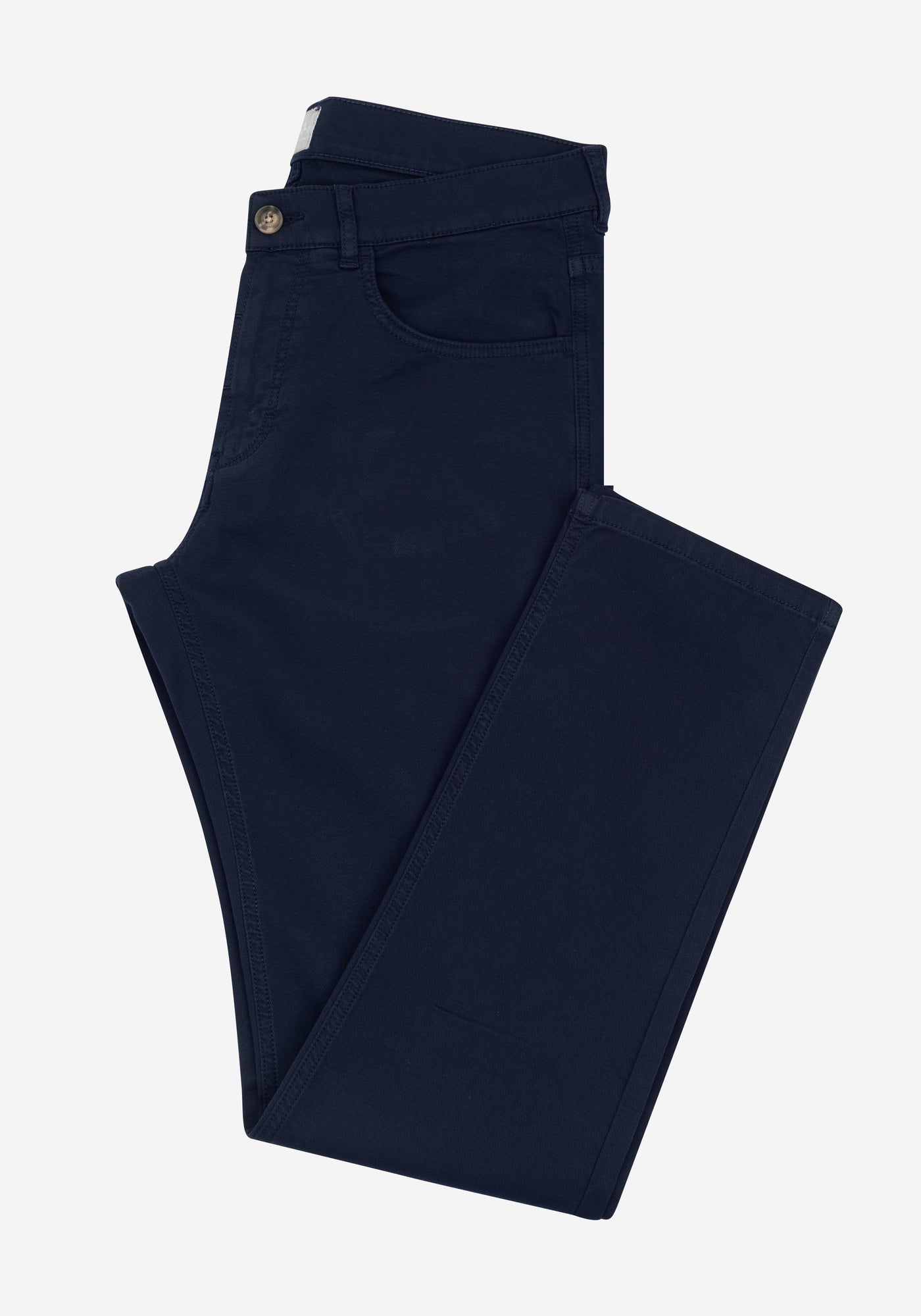 Deep Navy Piqué Gabardine