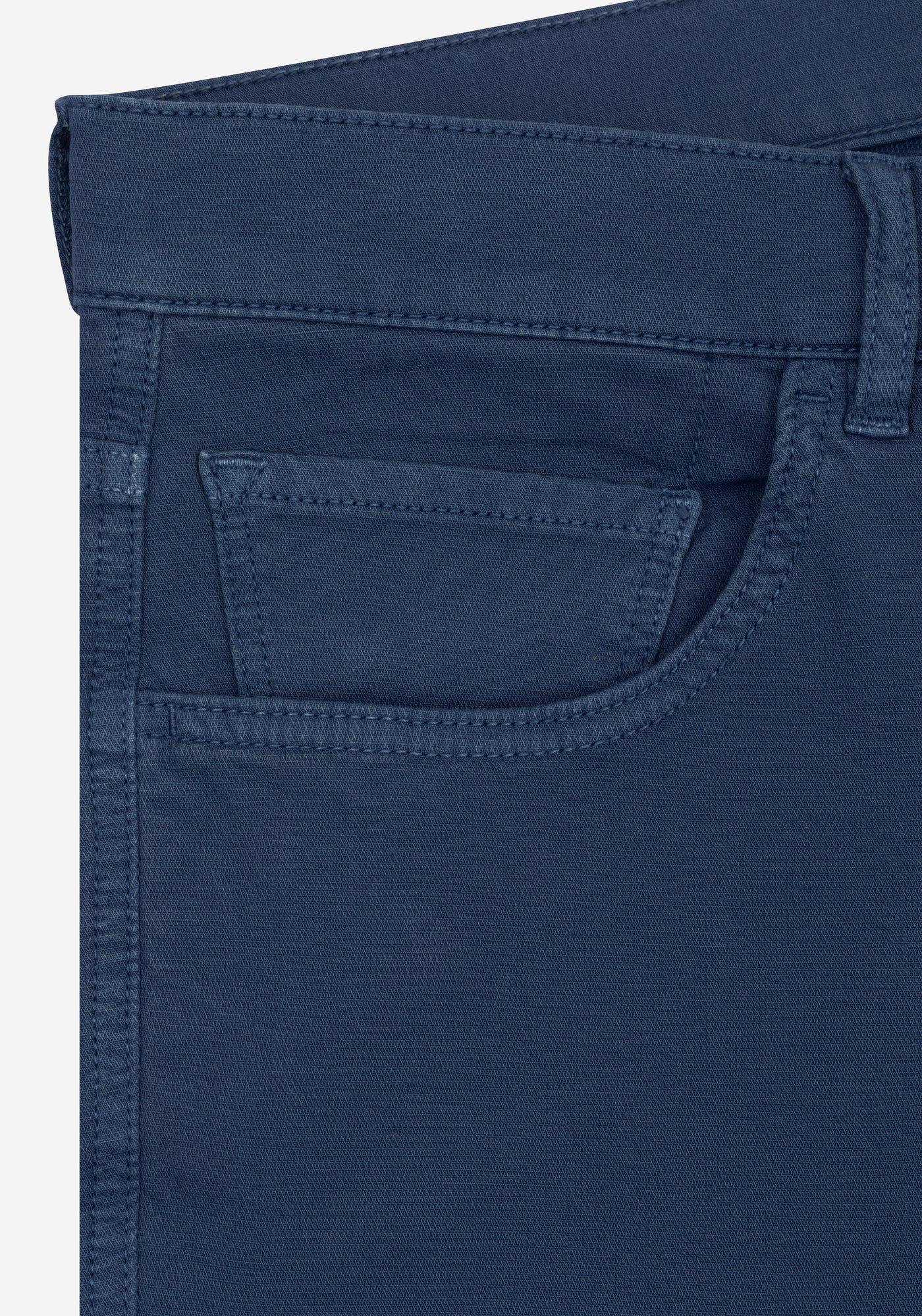 Slate Blue Piqué Gabardine