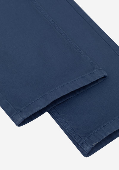 Slate Blue Piqué Gabardine
