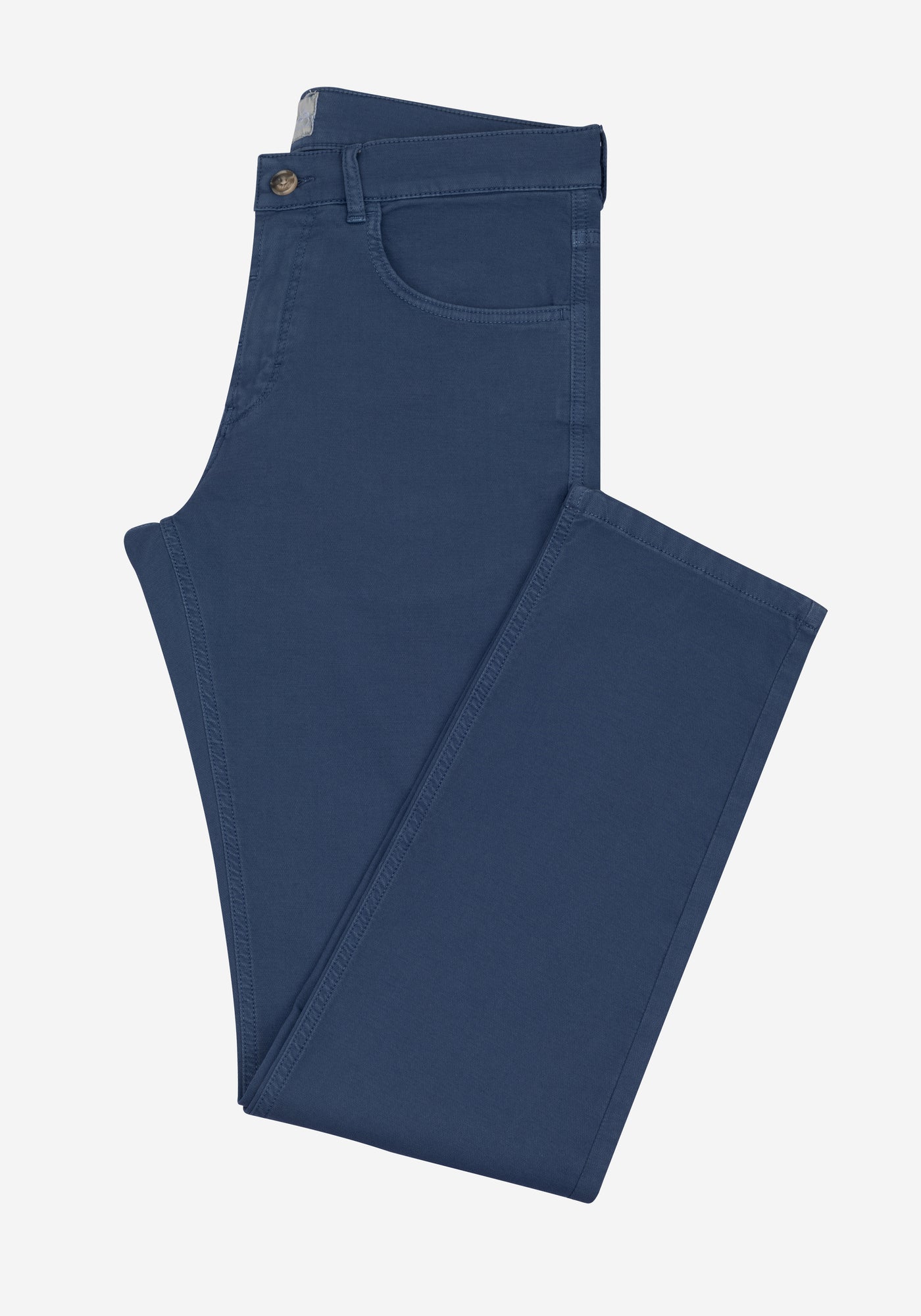 Slate Blue Piqué Gabardine