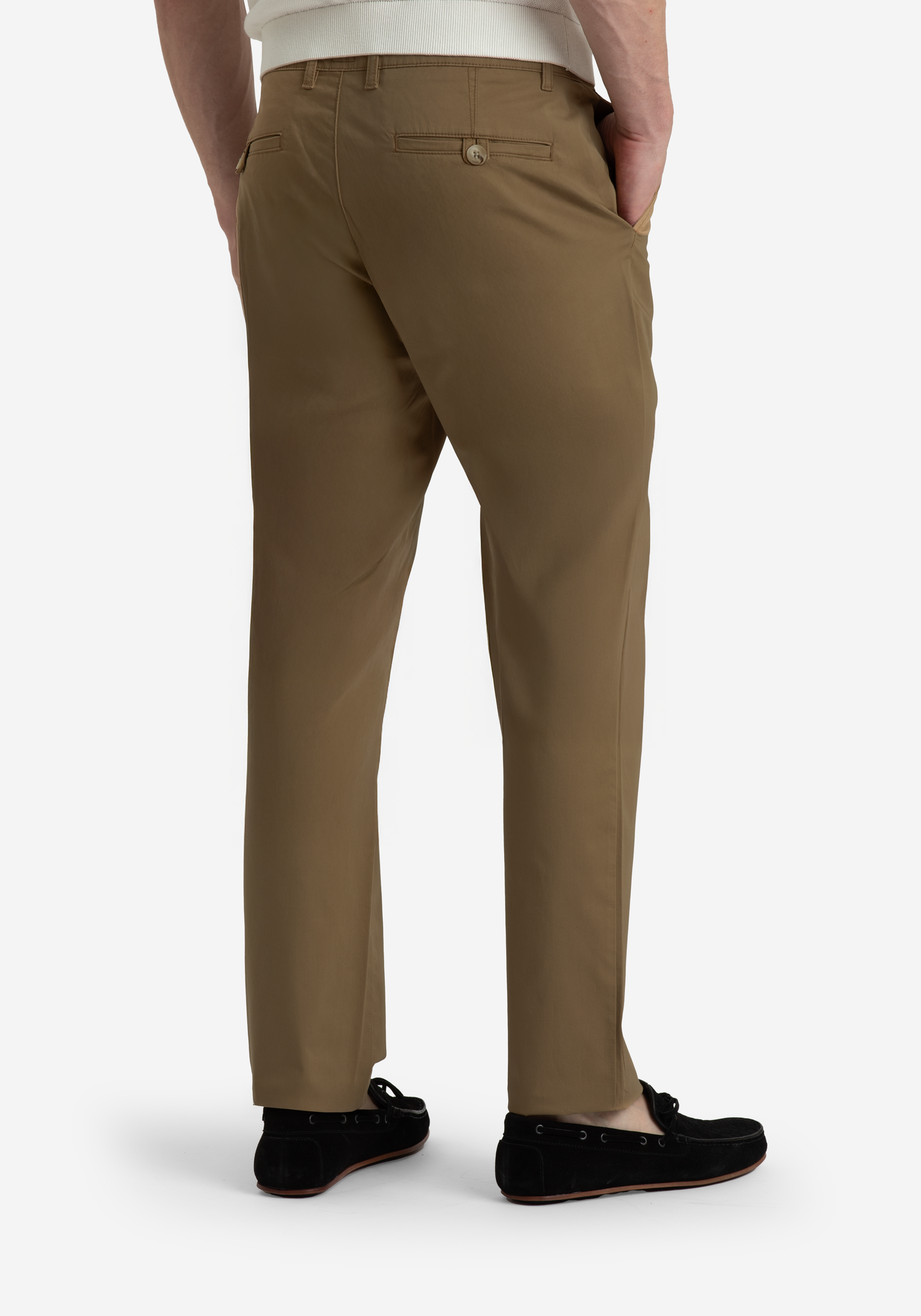 Moss Brown Cortina Gabardine