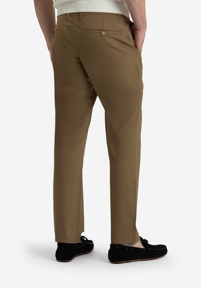 Moss Brown Cortina Gabardine