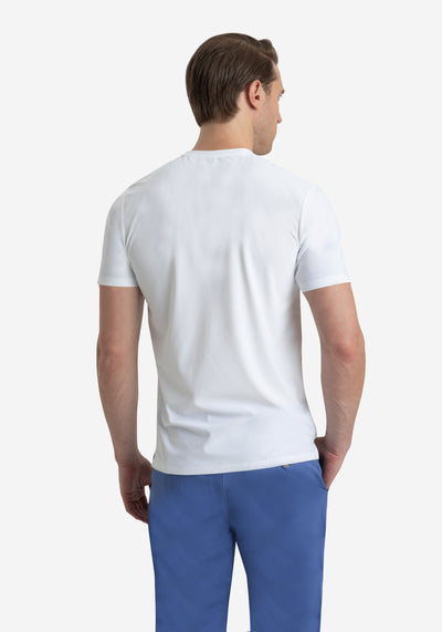 Halo White Aero-Hybrid T-Shirt