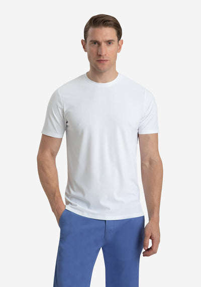 Halo White Aero-Hybrid T-Shirt