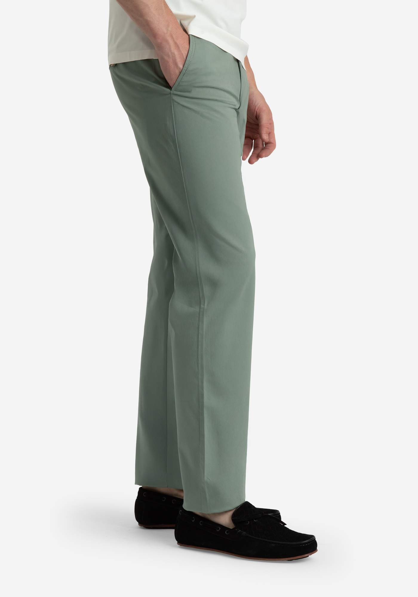 Sage Green Cortina Gabardine