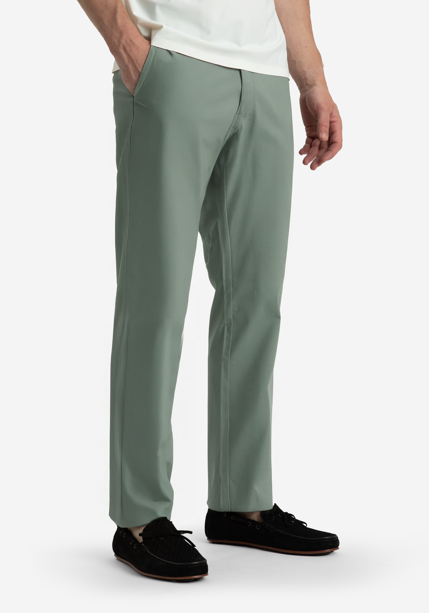 Sage Green Cortina Gabardine