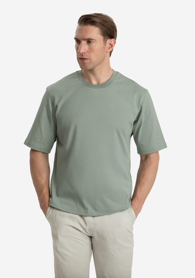 Dust Green Over-Sized T-Shirt