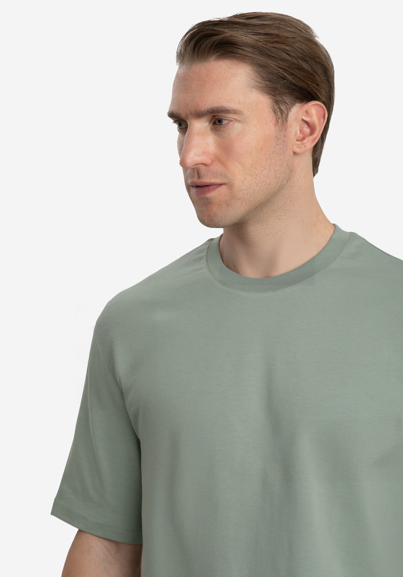 Dust Green Over-Sized T-Shirt