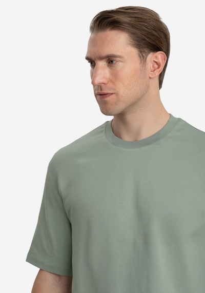 Dust Green Over-Sized T-Shirt