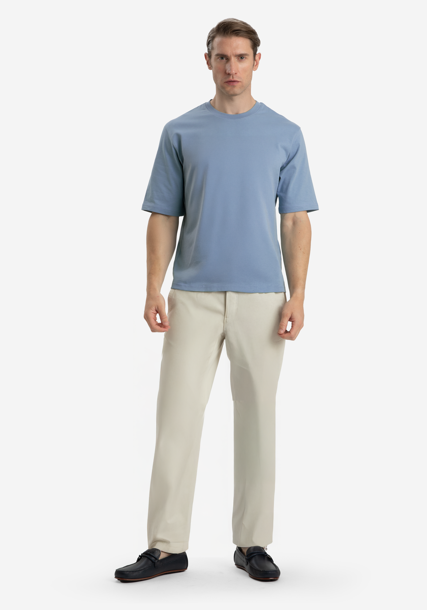 Soft Blue Over-Sized T-Shirt