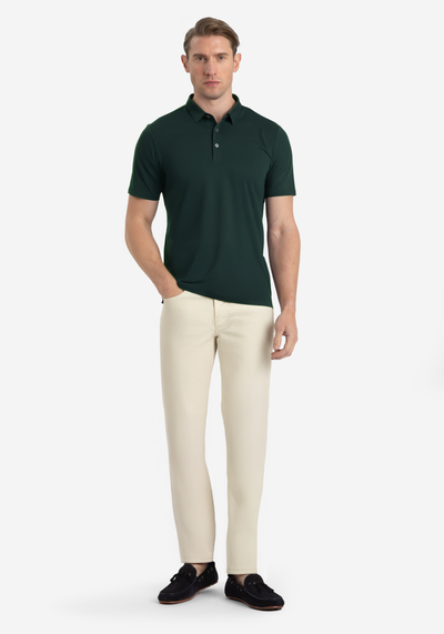 Shadow Green Aero-Hybrid Polo Shirt