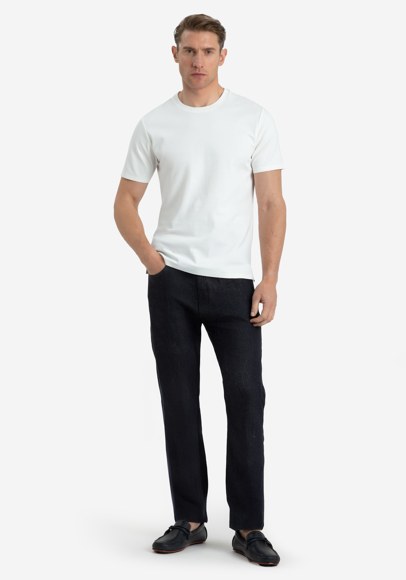 Pure White Aero-Hybrid T-Shirt