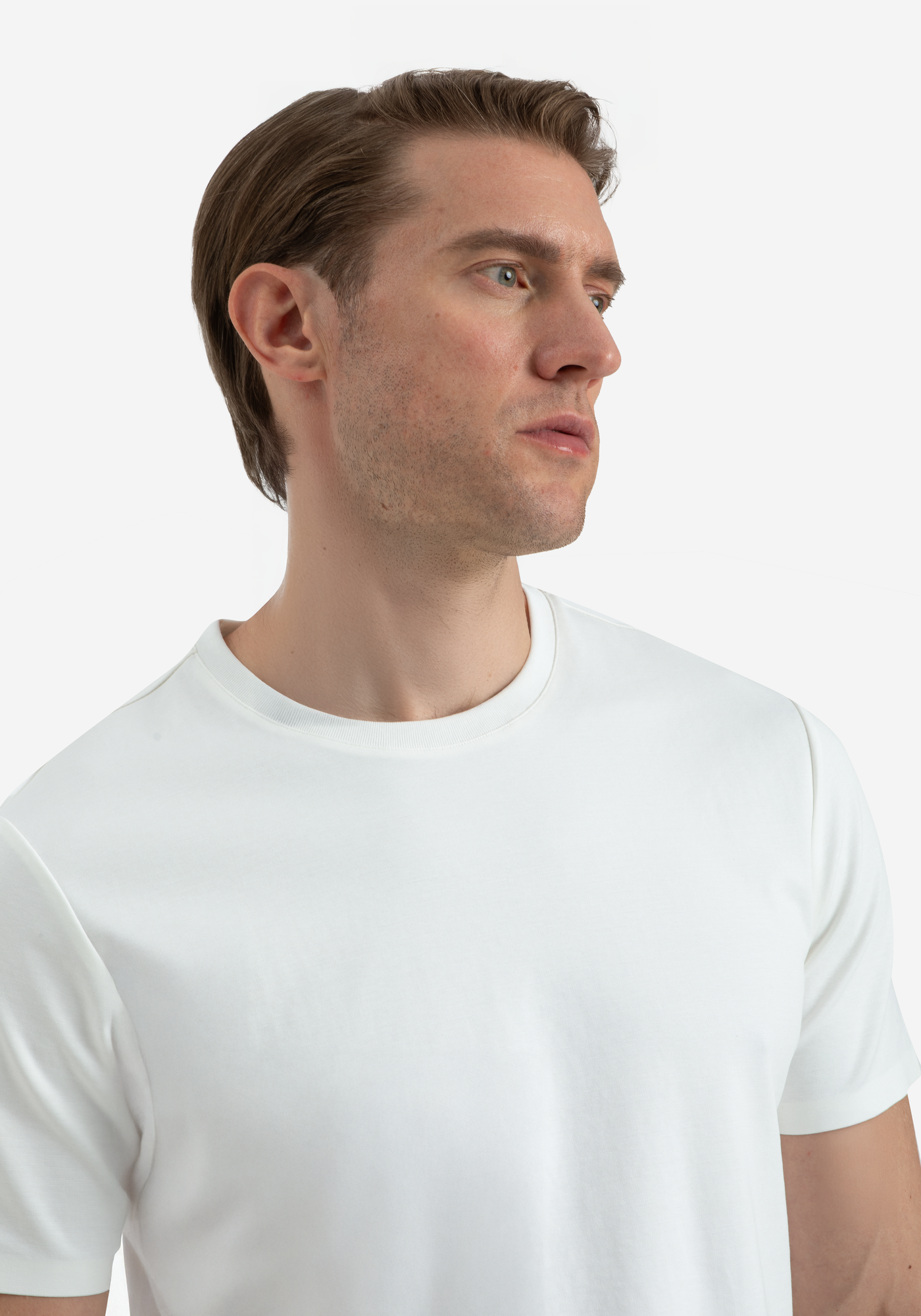 Pure White Aero-Hybrid T-Shirt
