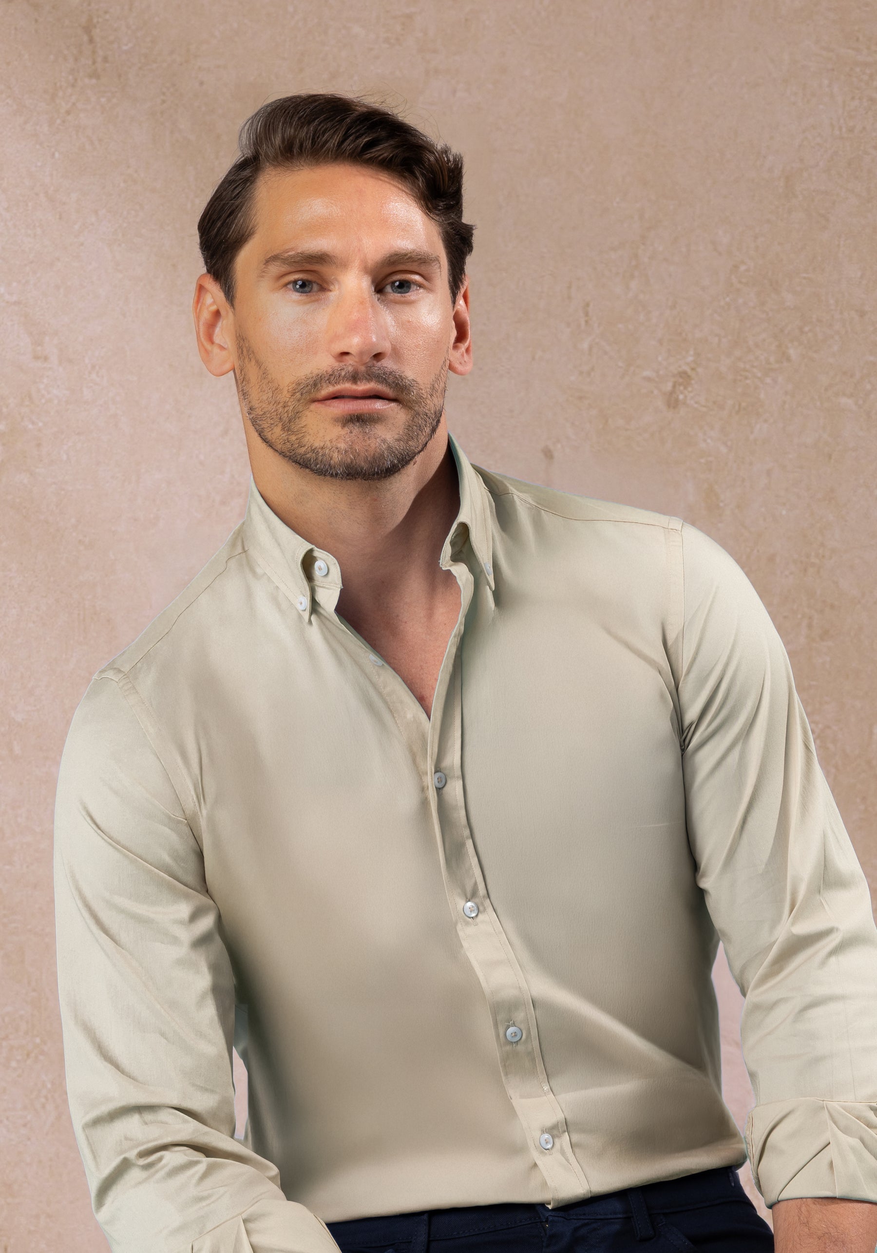 Pale Olive Aero-Hybrid Shirt