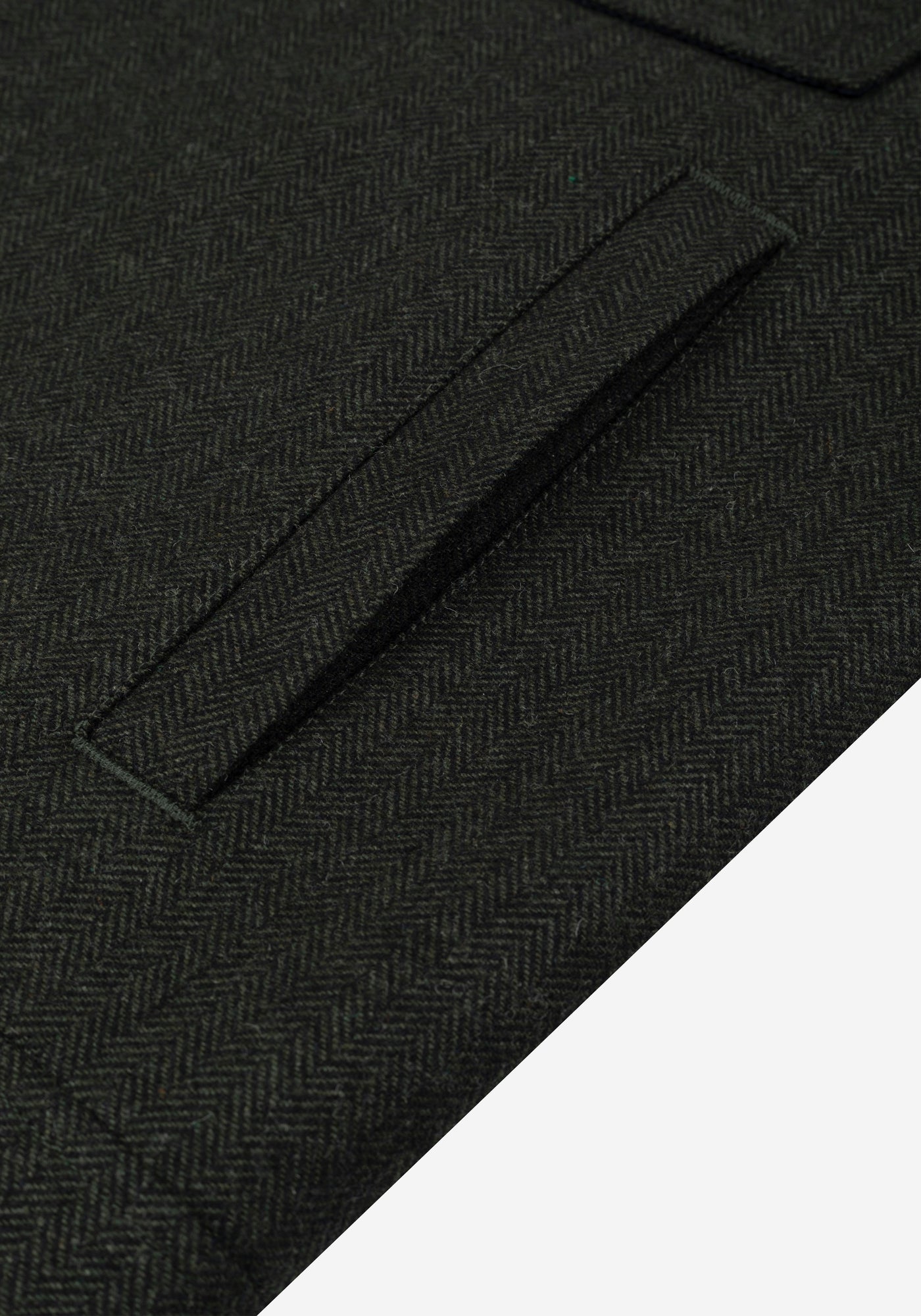 Canyon Olive Wool-Blend Bomber Jacket