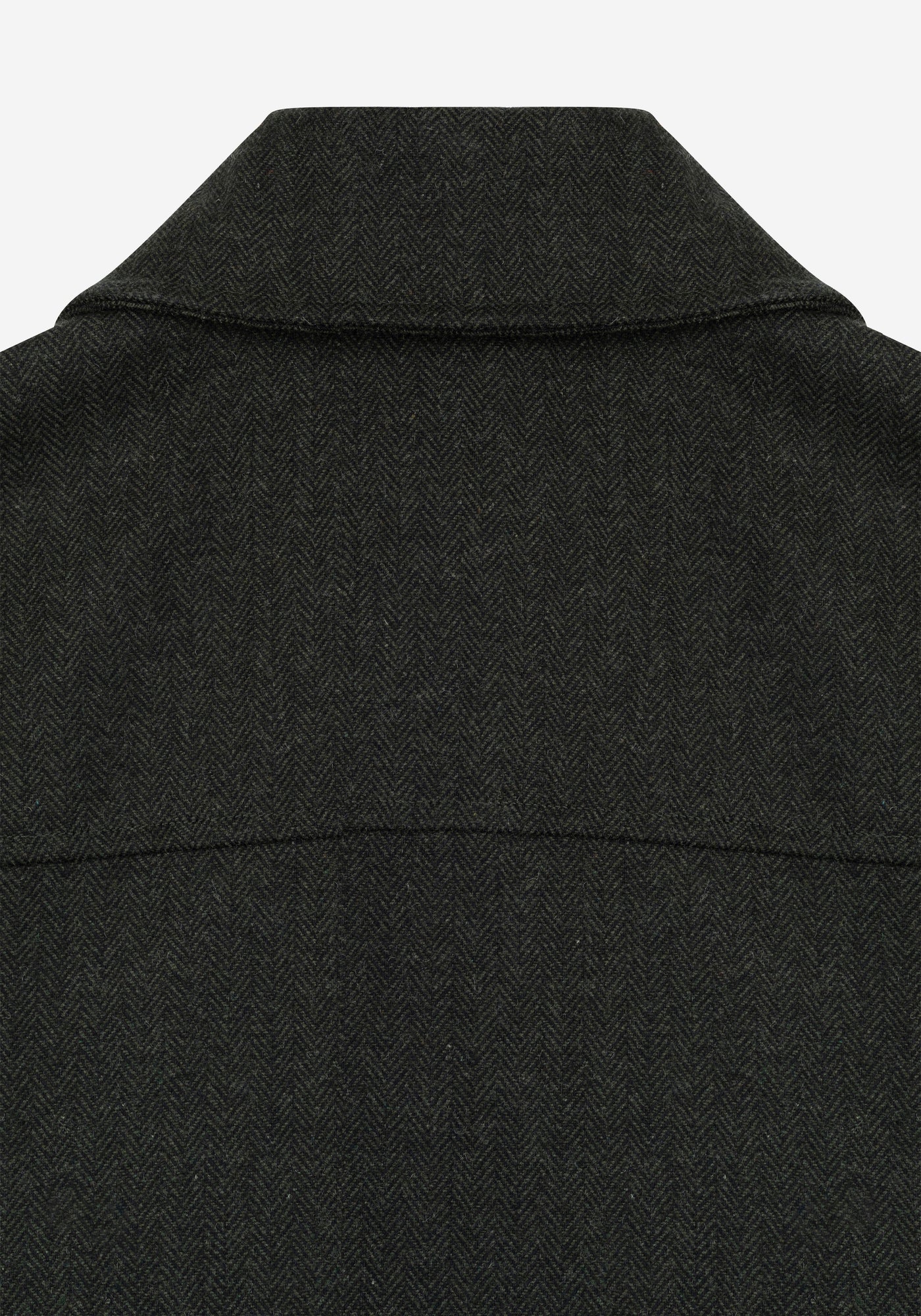 Canyon Olive Wool-Blend Bomber Jacket