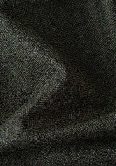 Canyon Olive Wool-Blend Bomber Jacket