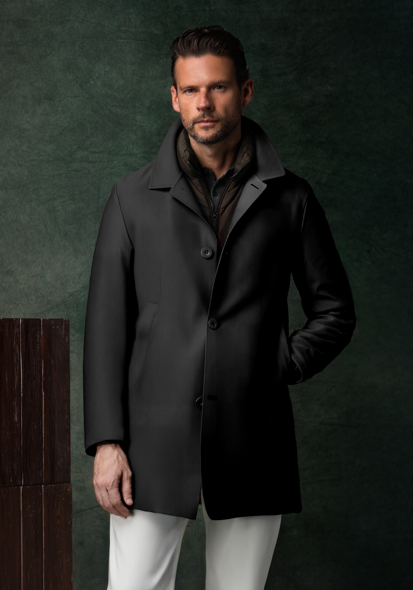 Burnt Black Alto Coat