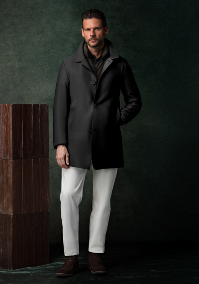 Burnt Black Alto Coat