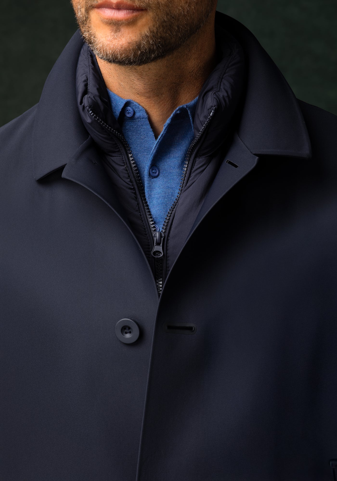 Arctic Navy Alto Coat