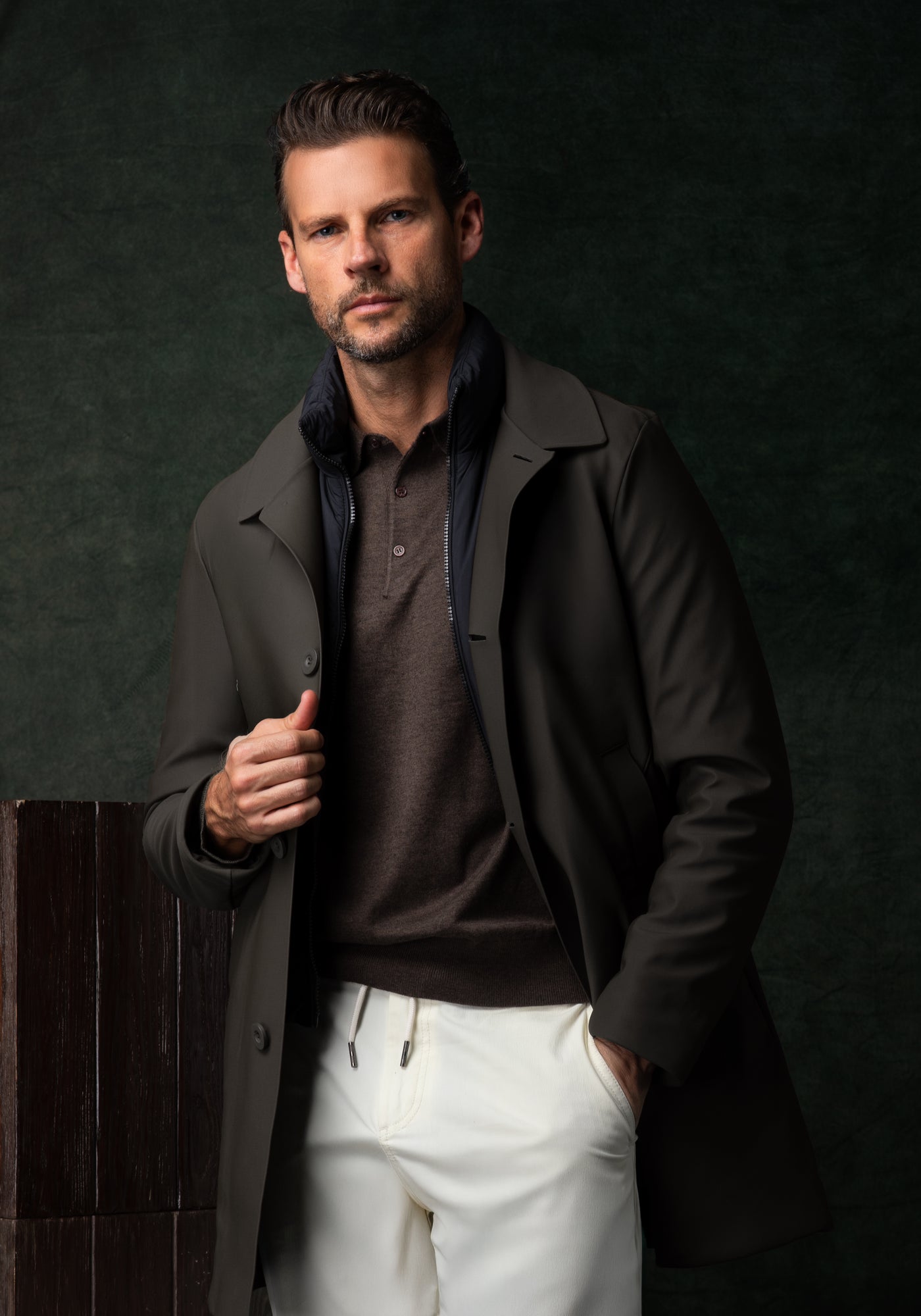 Umber Brown Alto Coat