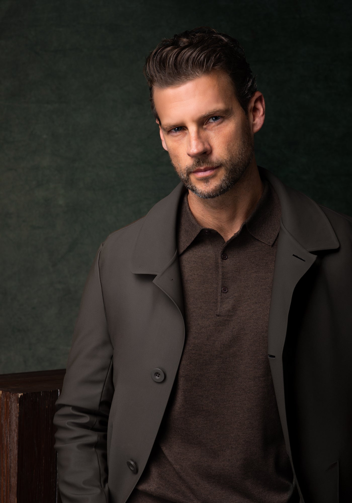 Umber Brown Alto Coat