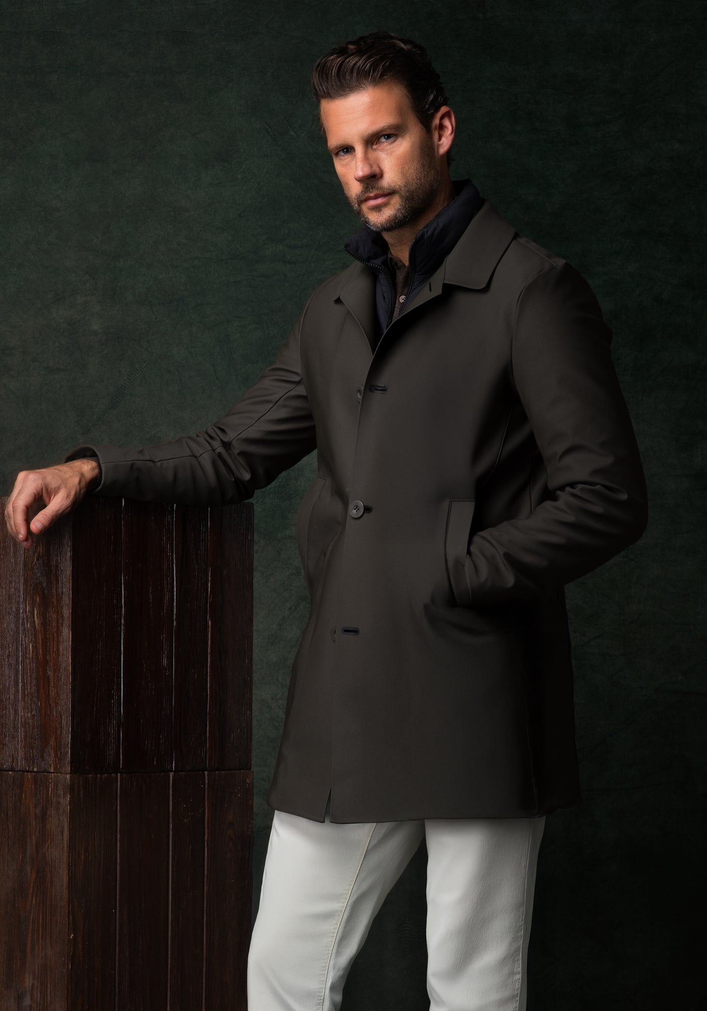 Umber Brown Alto Coat