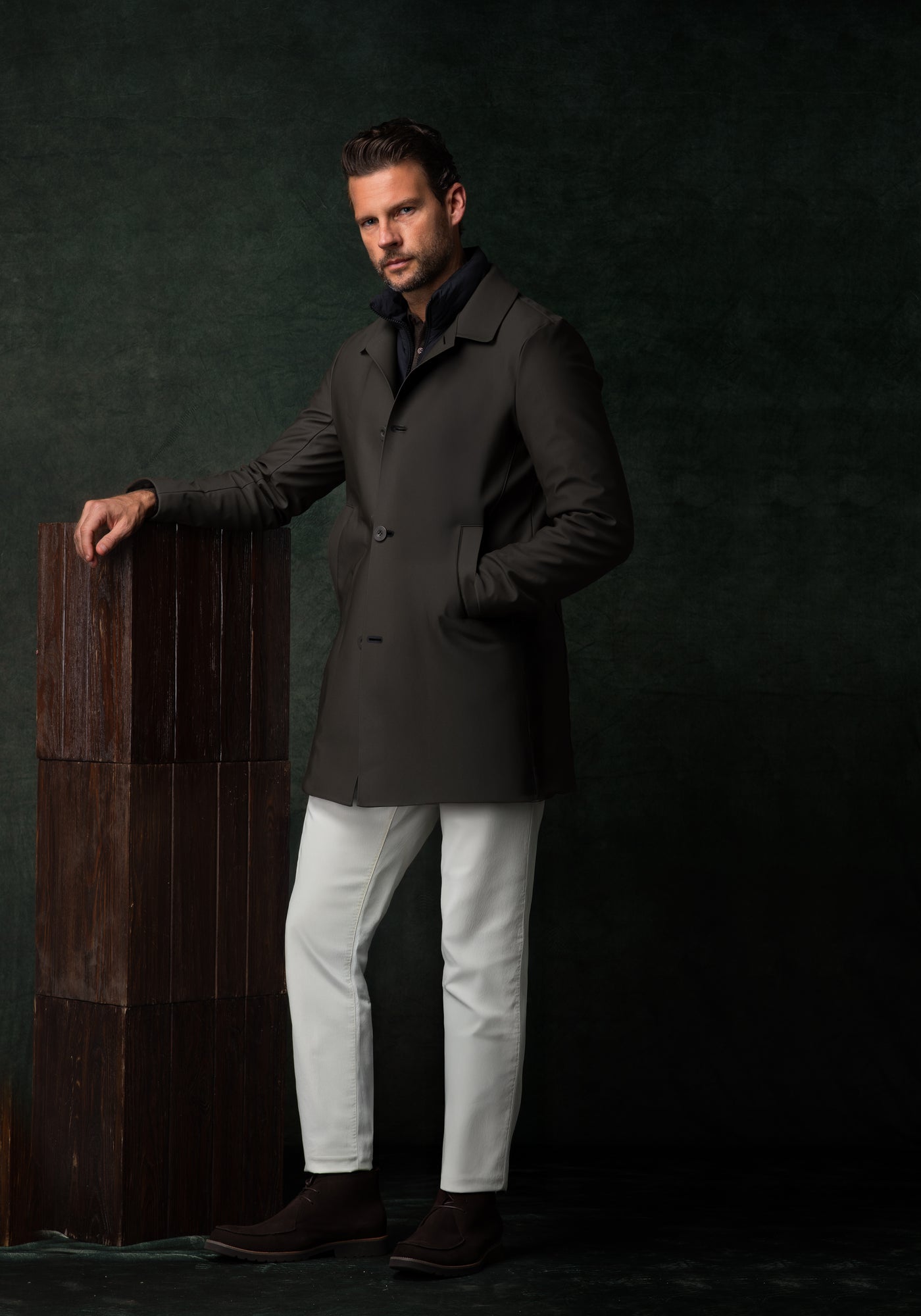 Umber Brown Alto Coat