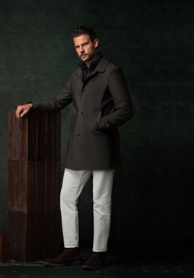 Umber Brown Alto Coat