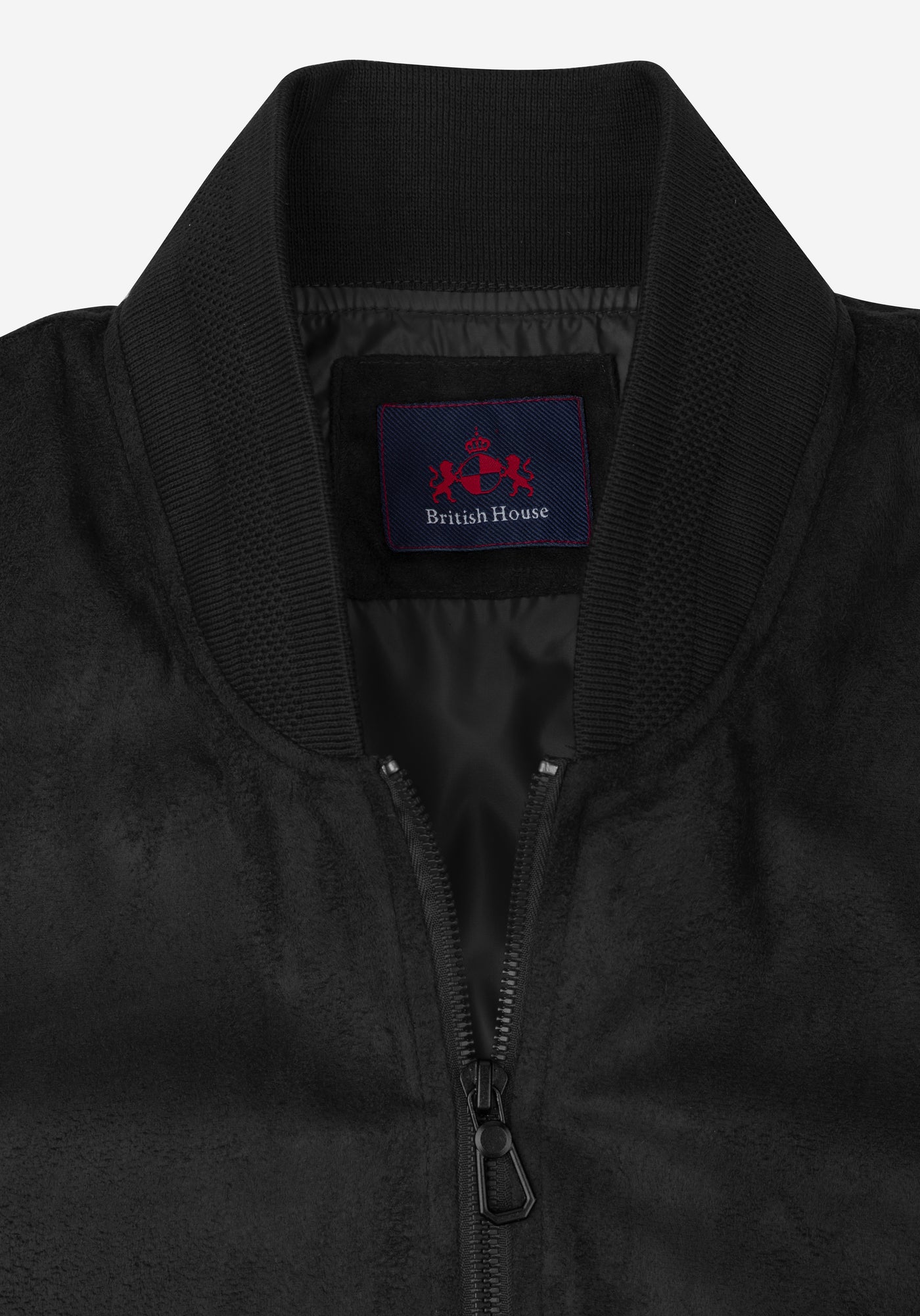 Metallic Black Suede Jacket