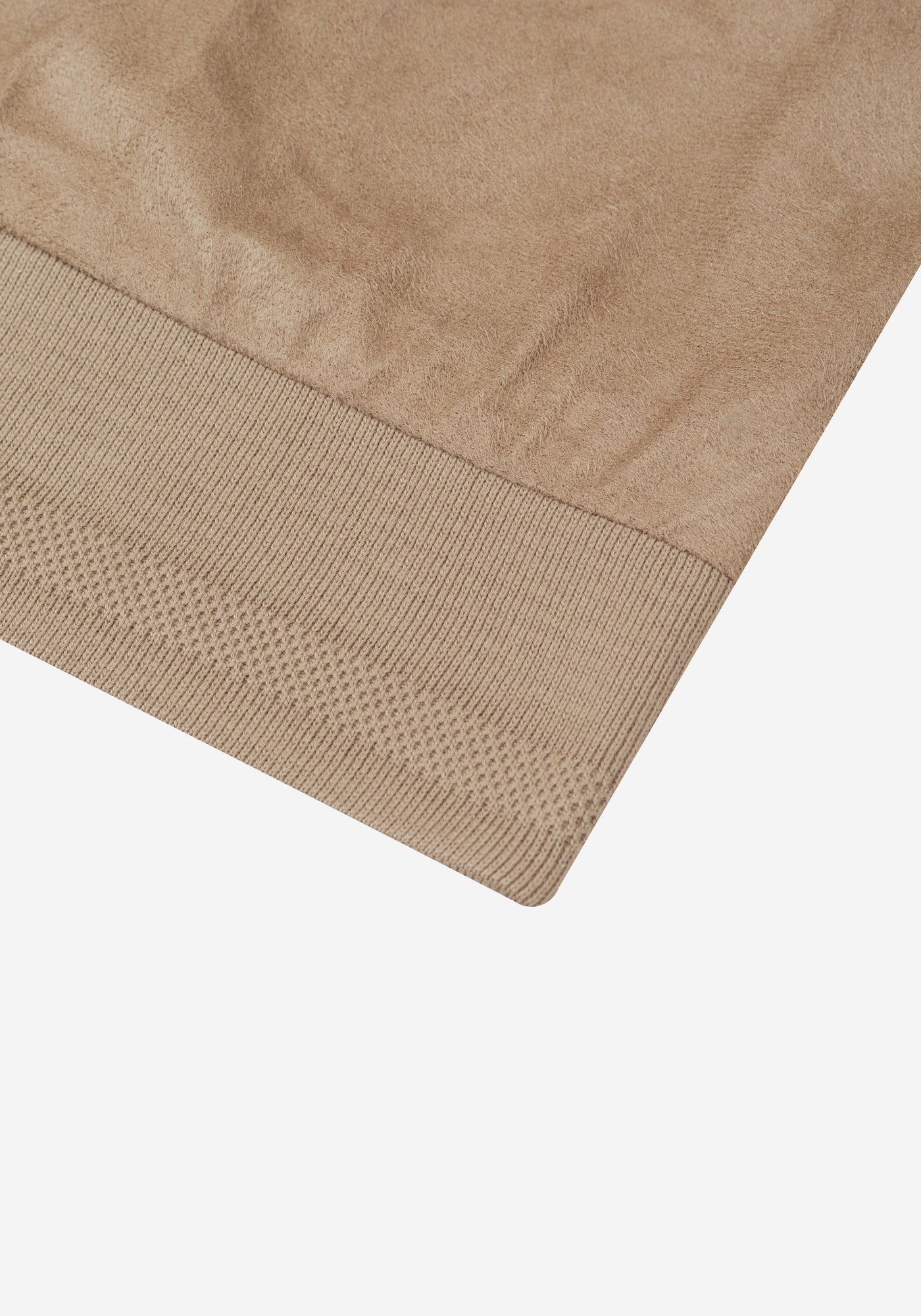 Sandstone Beige Suede Jacket